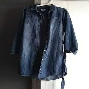 Dark Wash Jean Dress